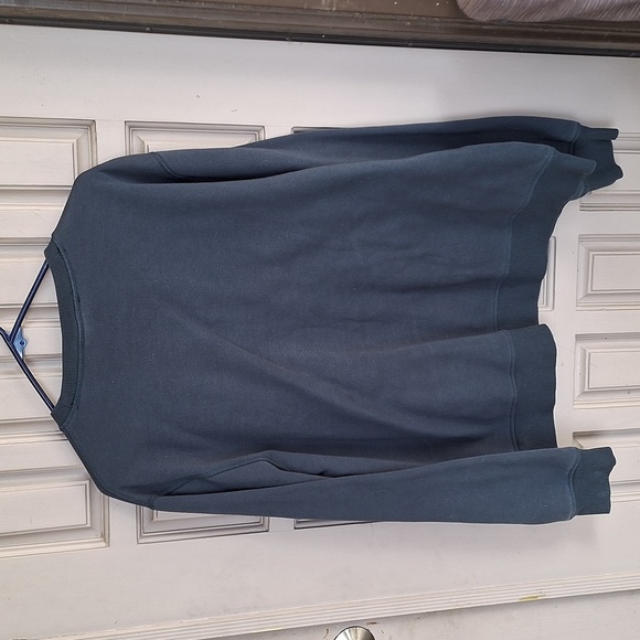 Unisex Eddie Bauer Sweatshirt long sleeve dark green size extra large - Picture 8 of 8